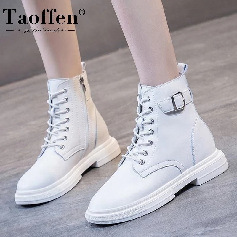 Taoffen/новые женские полусапожки из натуральной кожи; Зимняя обувь; Модные дамские прохладные повседневные женская обувь, ботинки Размеры; Бо...
Taoffen/новые женские полусапожки из натуральной кожи; Зимняя обувь; Модные дамские прохладные повседневные женская обувь, ботинки Размеры; Бо...