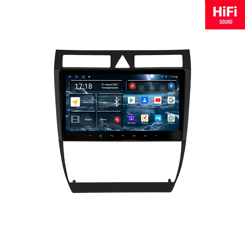Автомобильный DVD-плеер на Android redpower 75051 Hi-Fi для Audi A6 (C5) 2 поколения (02,1997-04,2004) GPS-навигация DSP CarPlay аудио
Автомобильный DVD-плеер на Android redpower 75051 Hi-Fi для Audi A6 (C5) 2 поколения (02,1997-04,2004) GPS-навигация DSP CarPlay аудио
