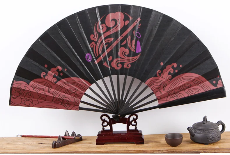 Grandmaster of Demonic Cultivation Wei Wuxian Ancient Style Hanfu Folding Fan Handheld Cloth Fan Dance Scene Cosplay Props
Grandmaster of Demonic Cultivation Wei Wuxian Ancient Style Hanfu Folding Fan Handheld Cloth Fan Dance Scene Cosplay Props