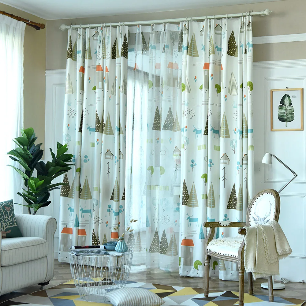 Modern Geometrical Children Blackout Curtains for Living Room Balcony Bedroom Custom Made Village Windows Drapes
Modern Geometrical Children Blackout Curtains for Living Room Balcony Bedroom Custom Made Village Windows Drapes