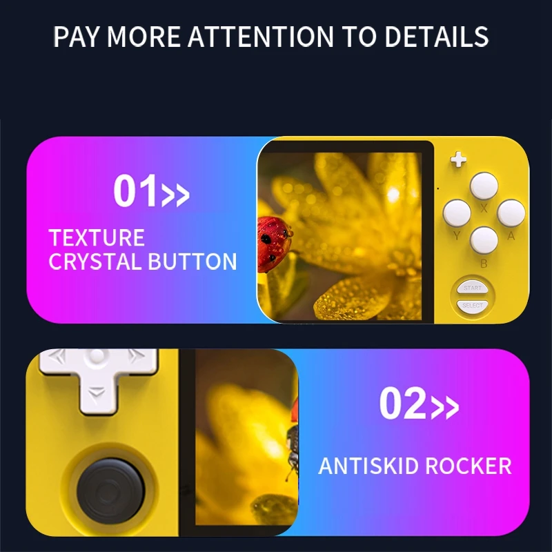 POWKIDDY RGB10 Retro Game Console 3.5Inch IPS Screen Open Source System Handheld Game Console RK3326 Video Game Player with 64GB
POWKIDDY RGB10 Retro Game Console 3.5Inch IPS Screen Open Source System Handheld Game Console RK3326 Video Game Player with 64GB