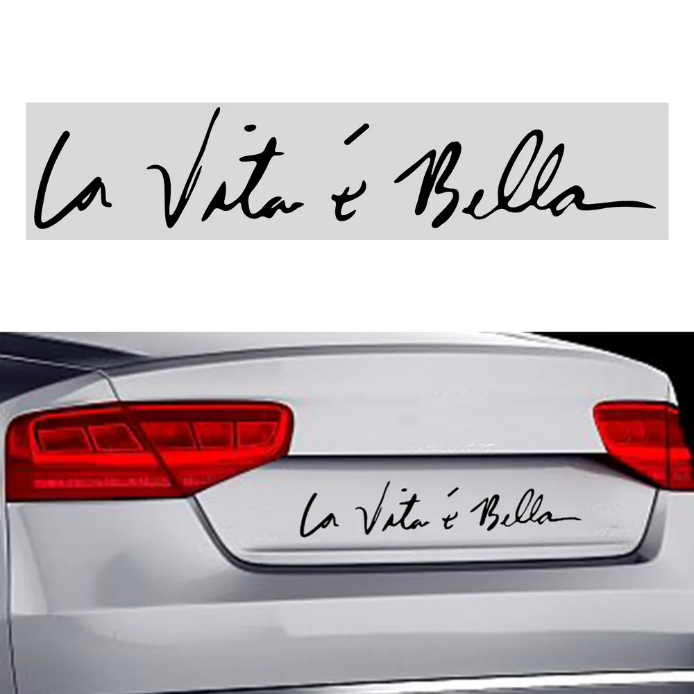 Car Stickers Life is Beautiful Decoration Auto Decal for Body Window Styling KK20*10cm
Car Stickers Life is Beautiful Decoration Auto Decal for Body Window Styling KK20*10cm