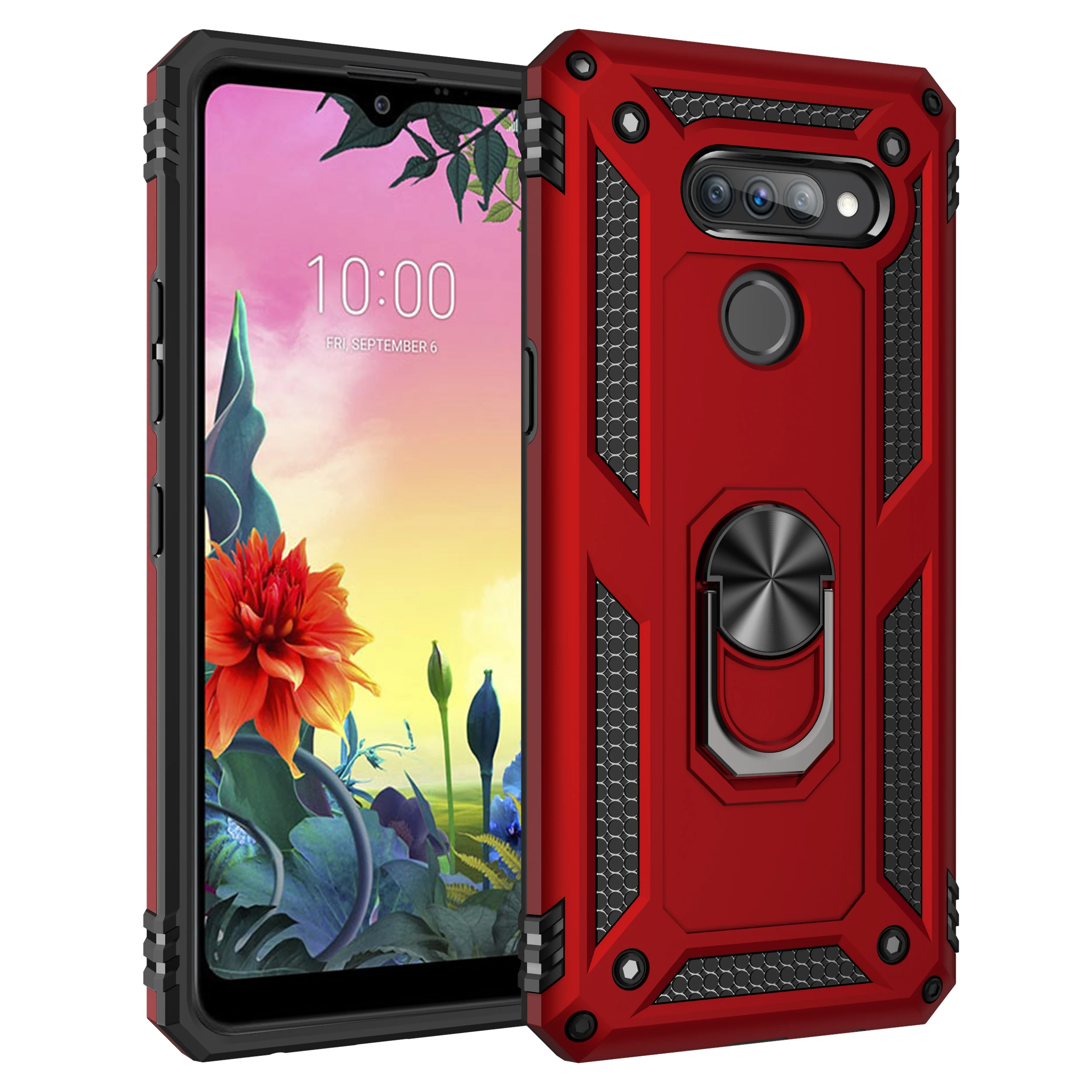 Shockproof Armor Kickstand Case For LG Aristo 2 3 6 Finger Magnetic Ring Holder Anti-Fall Cover For LG Stylo 5 6 7 K40 Phone Bag
Shockproof Armor Kickstand Case For LG Aristo 2 3 6 Finger Magnetic Ring Holder Anti-Fall Cover For LG Stylo 5 6 7 K40 Phone Bag