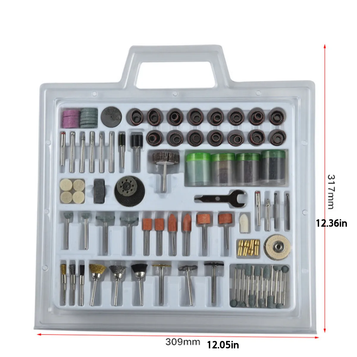 216Pcs/set Mini Electric Drill Multi Rotary Tool Accessories Set Grinding Polishing Rotating Polishing Kits For Dremel Accessory
216Pcs/set Mini Electric Drill Multi Rotary Tool Accessories Set Grinding Polishing Rotating Polishing Kits For Dremel Accessory