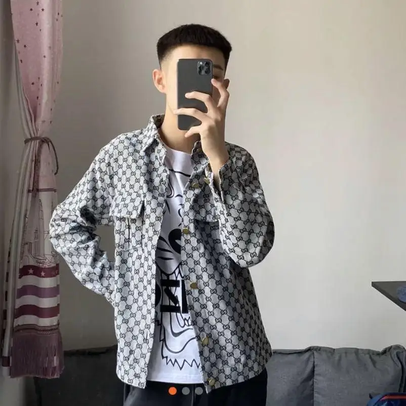 Jean Jacket Man Clothes Oversized Jeans Denim Coat Korean Coats Spring Fall 2021 New Jackets for Men's Casual
Jean Jacket Man Clothes Oversized Jeans Denim Coat Korean Coats Spring Fall 2021 New Jackets for Men's Casual