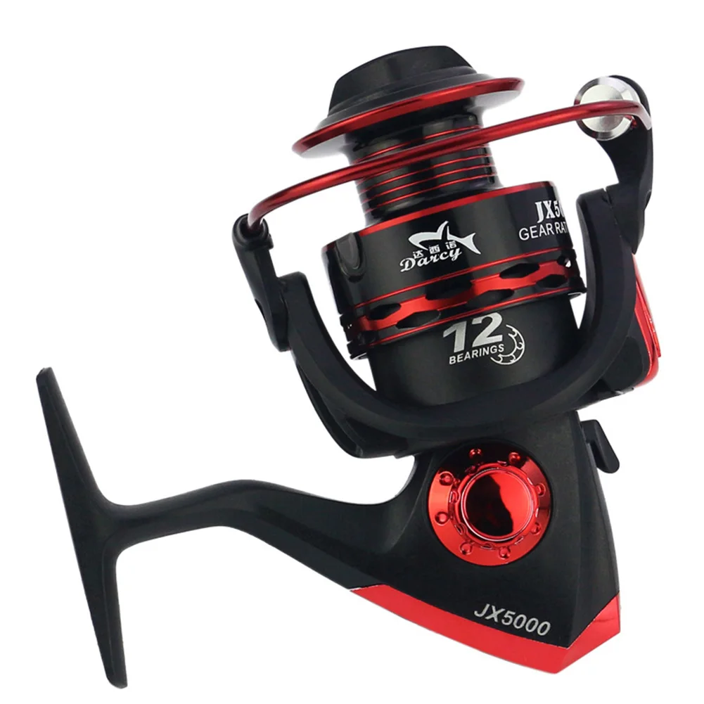 Hot wheels fish spinning reel 5.5:1 12Ball Bearing JX 1000-7000 series Spinning wheel type fishing wheel Europe Classic
Hot wheels fish spinning reel 5.5:1 12Ball Bearing JX 1000-7000 series Spinning wheel type fishing wheel Europe Classic