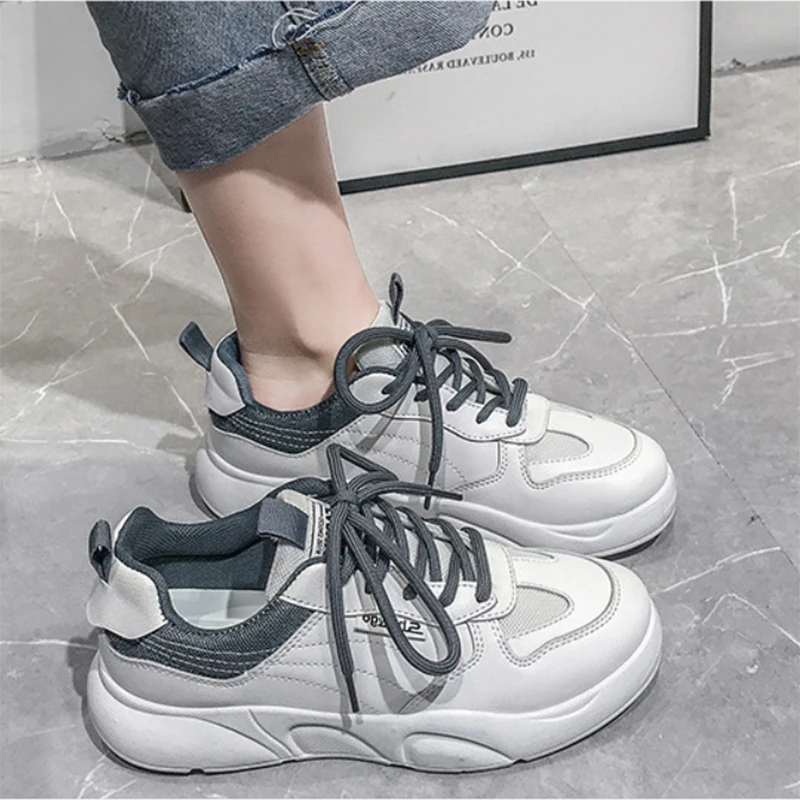 Little White Leather Shoes Women's 2021 Summer And Autumn New Mesh Flat-Bottom Korean Casual Single Shoes Sports Running Shoes
Little White Leather Shoes Women's 2021 Summer And Autumn New Mesh Flat-Bottom Korean Casual Single Shoes Sports Running Shoes