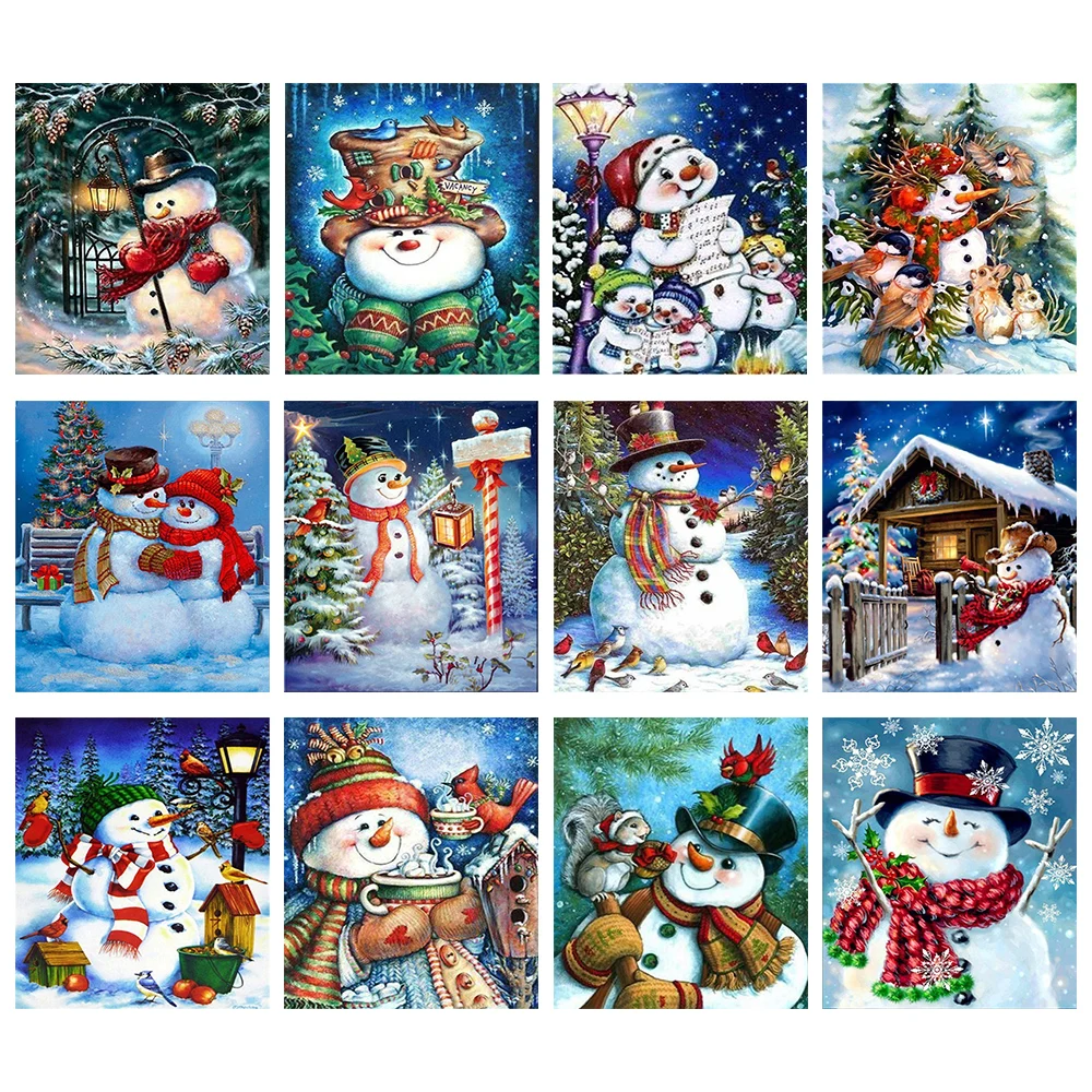 Алмазная живопись Снеговик Алмазная мозаика Рождество Алмазная вышивка зима 5D DIY Полный Круглый крестик домашний декор
Алмазная живопись Снеговик Алмазная мозаика Рождество Алмазная вышивка зима 5D DIY Полный Круглый крестик домашний декор