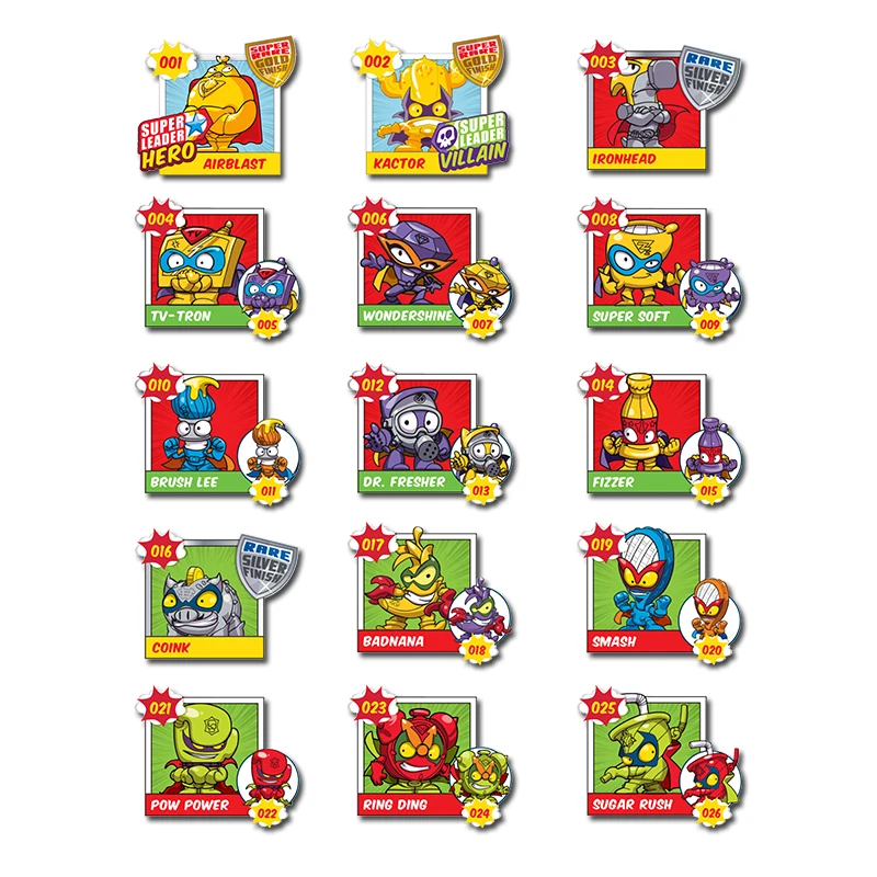 44 Pcs/lot Superzings All Characters Stickers No Repeat Super Zings Series 2 3 4 Birthday Party Decoration Kids Christmas Gift
44 Pcs/lot Superzings All Characters Stickers No Repeat Super Zings Series 2 3 4 Birthday Party Decoration Kids Christmas Gift