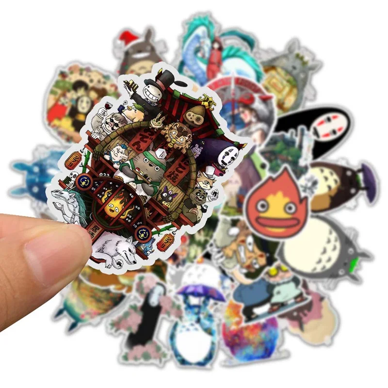 50pcs/set Miyazaki Hayao Classic Animation Sticker Forwall Laptop Computer Game Machine Guitar Skateboard Motorcycle Stickers
50pcs/set Miyazaki Hayao Classic Animation Sticker Forwall Laptop Computer Game Machine Guitar Skateboard Motorcycle Stickers
