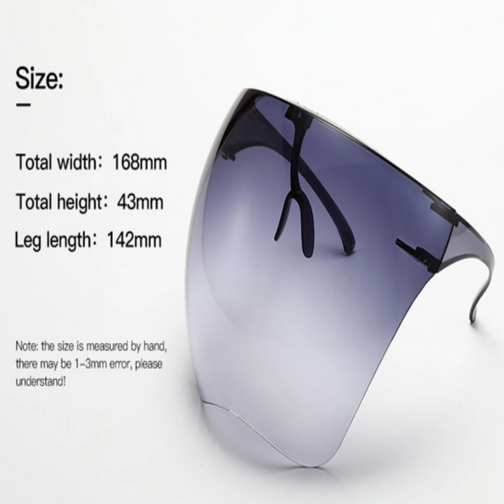 Anti-Fog Oversized Acrylic Face Shield Sunglasses Anti-Fog Anti-Dust Anti-Splash Anti-Wind Safety Protection Protective Mask
Anti-Fog Oversized Acrylic Face Shield Sunglasses Anti-Fog Anti-Dust Anti-Splash Anti-Wind Safety Protection Protective Mask