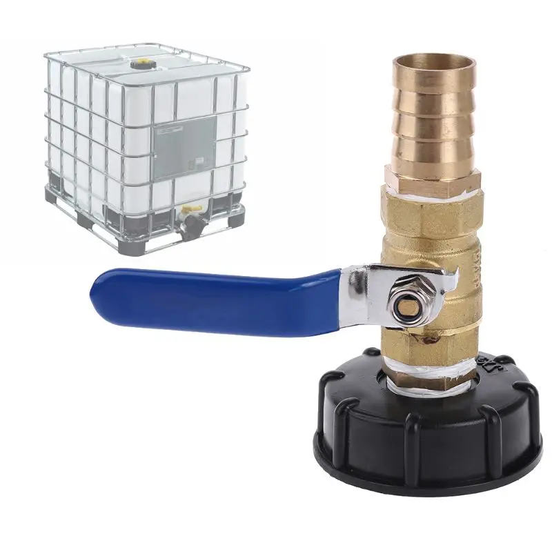 IBC Water Tank Adapter 1" Coarse Thread S60X6 Connector Water Butt Fitting Hose tank Full Flow Barb Oil Fuel For Garden
IBC Water Tank Adapter 1" Coarse Thread S60X6 Connector Water Butt Fitting Hose tank Full Flow Barb Oil Fuel For Garden