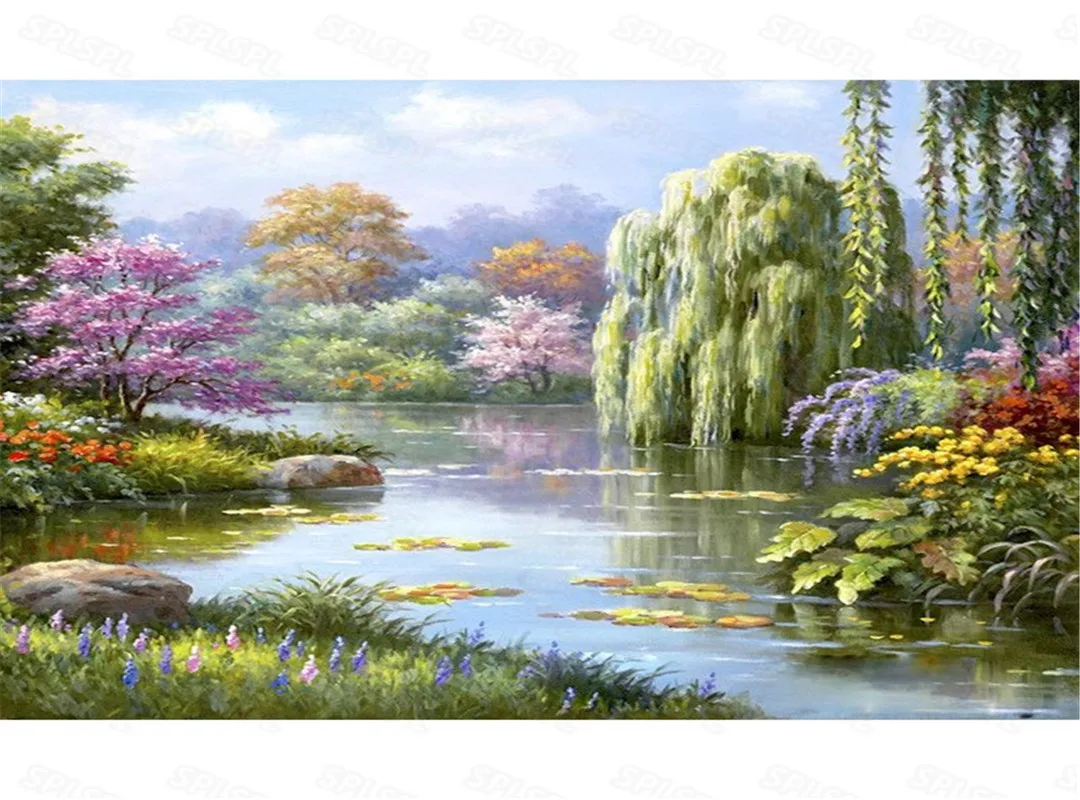 Diy Diamond Painting Beautiful Natural Scenery Sea View Room Forest Lake Beautiful Scenery Atmospheric Decorative Painting
Diy Diamond Painting Beautiful Natural Scenery Sea View Room Forest Lake Beautiful Scenery Atmospheric Decorative Painting