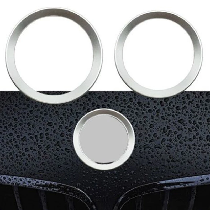 2x Silver Tone Car Hood Front Back Logo Decorative Ring For BMW 3/4 Series M3 M4
2x Silver Tone Car Hood Front Back Logo Decorative Ring For BMW 3/4 Series M3 M4