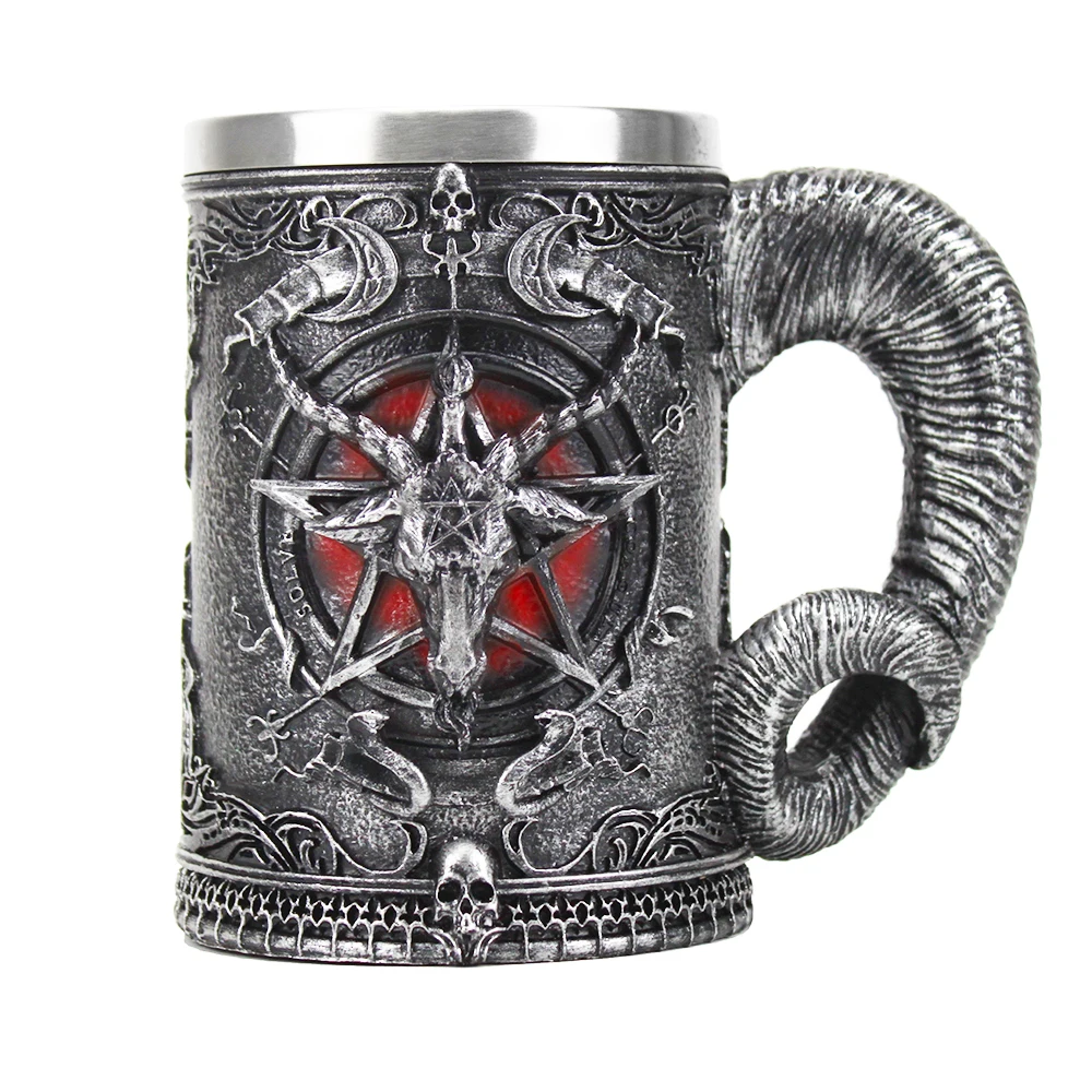 Кружка Baphomet пентаграмма и рога полимерная ручная роспись и полированная кружка в стиле ретро кружка из нержавеющей стали крутая кружка Гот...
Кружка Baphomet пентаграмма и рога полимерная ручная роспись и полированная кружка в стиле ретро кружка из нержавеющей стали крутая кружка Гот...