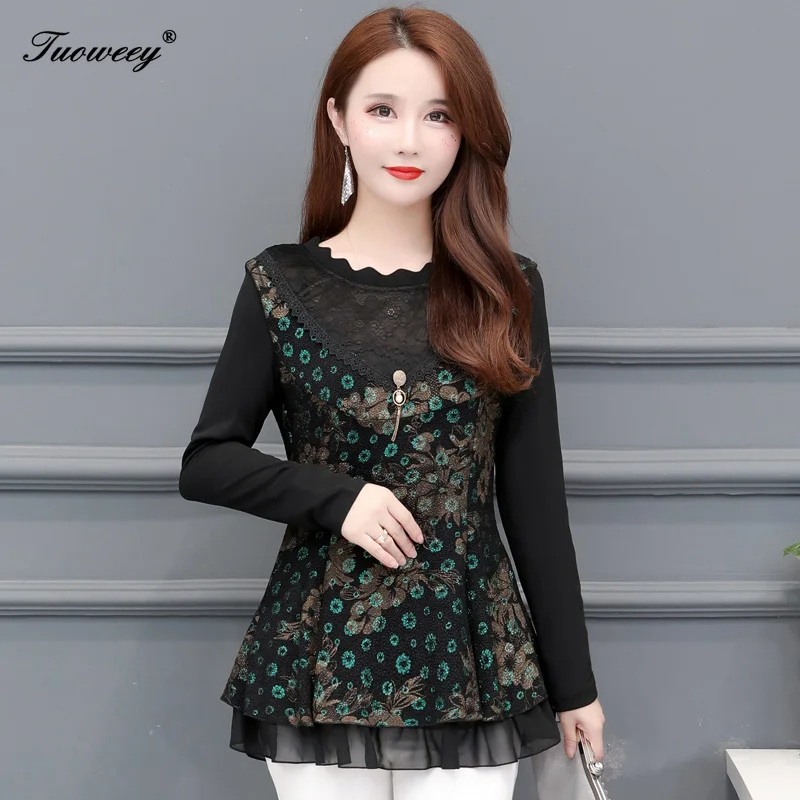 2020 Autumn spring Floral lace slim Blouse Women elegant Long Sleeve Blouses Casual Shirt ladies Plus Size 5XL printed Tops
2020 Autumn spring Floral lace slim Blouse Women elegant Long Sleeve Blouses Casual Shirt ladies Plus Size 5XL printed Tops