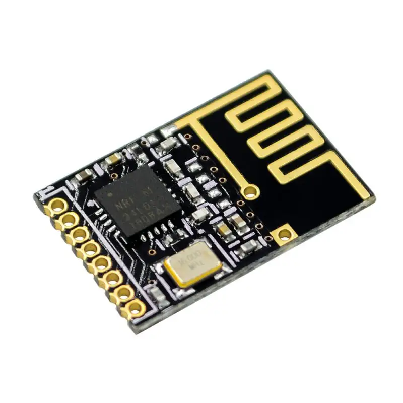 NRF24L01+ Wireless Data Transmission Module 2.4G / The NRF24L01 Upgrade Version 2Mbit/s NRF24L01 Socket Adapter Plate Board 
NRF24L01+ Wireless Data Transmission Module 2.4G / The NRF24L01 Upgrade Version 2Mbit/s NRF24L01 Socket Adapter Plate Board