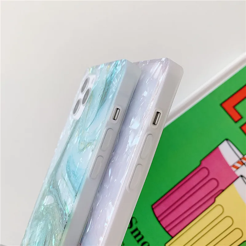 Square Conch Silicone Phone Cases For iphone 11 12 Mini Pro Max 8 7 Plus SE 2020 X XR XS Max Case Soft TPU Marble Back Cover
Square Conch Silicone Phone Cases For iphone 11 12 Mini Pro Max 8 7 Plus SE 2020 X XR XS Max Case Soft TPU Marble Back Cover