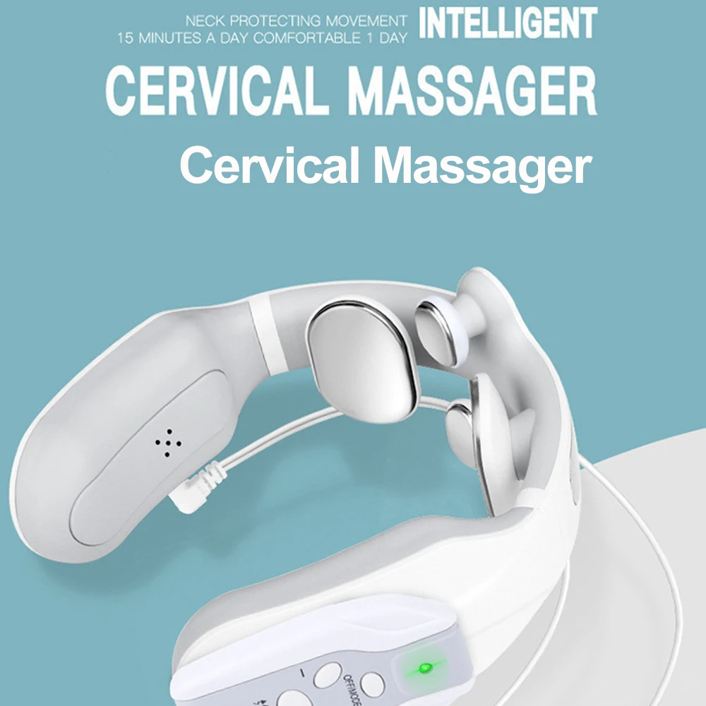 Массажер для шеи, 4 головы, Электрический EMS импульсный массаж, расслабляющий прибор, молоток, разминающий позвонок, импульсный, Прямая поста...
Массажер для шеи, 4 головы, Электрический EMS импульсный массаж, расслабляющий прибор, молоток, разминающий позвонок, импульсный, Прямая поста...