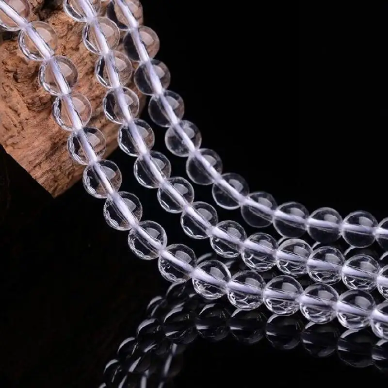 4 - 12mm Natural White Translucent Crystal Stone Spacer Loose Beads DIY Handmade Jewelry Making Necklace Bracelet Jewelry String
4 - 12mm Natural White Translucent Crystal Stone Spacer Loose Beads DIY Handmade Jewelry Making Necklace Bracelet Jewelry String