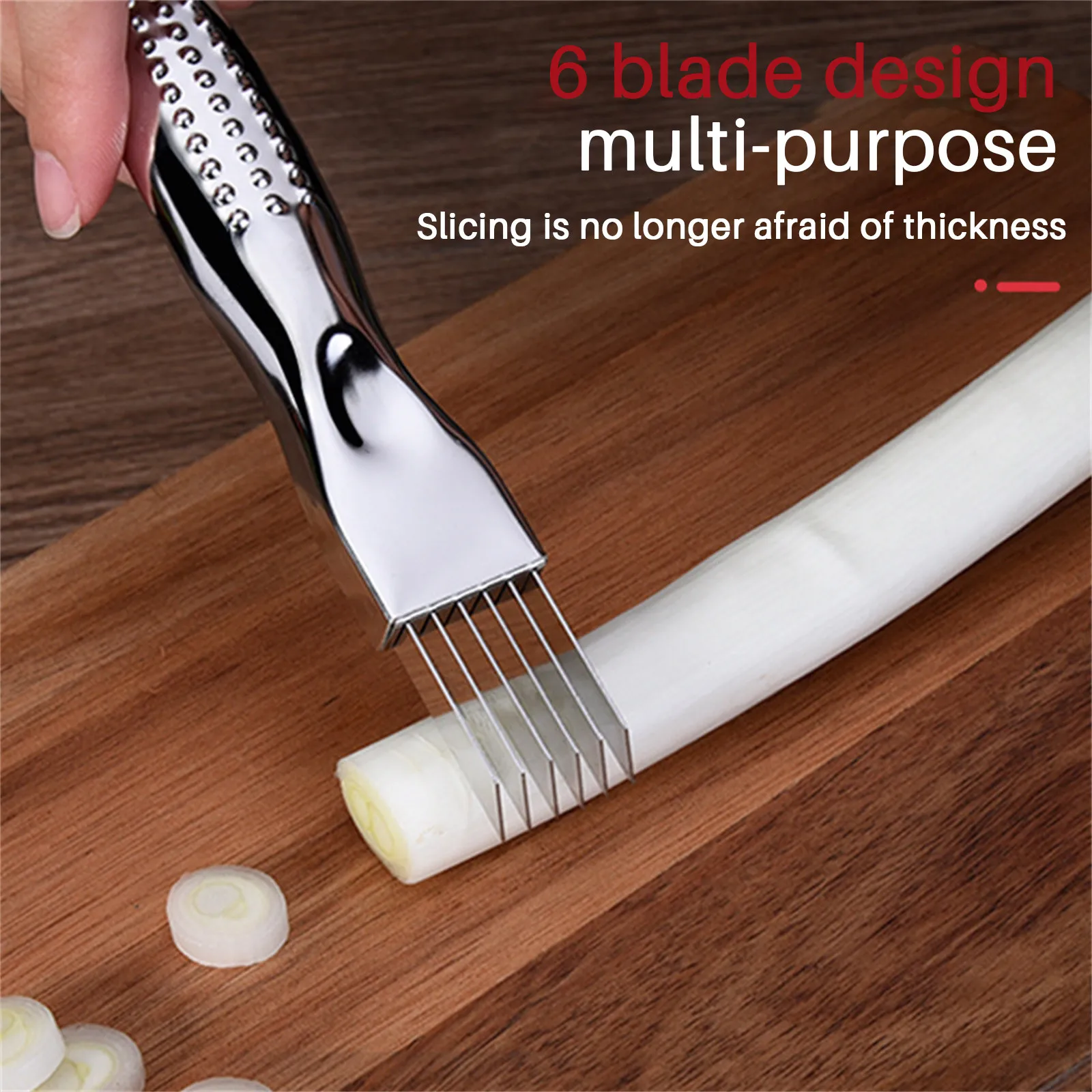 Shred Silk The Knife Vegetable Scallions Cutter Food Kitchen Speedy Chopper Kitchen Accessories Cuisine Outils Accessoires
Shred Silk The Knife Vegetable Scallions Cutter Food Kitchen Speedy Chopper Kitchen Accessories Cuisine Outils Accessoires