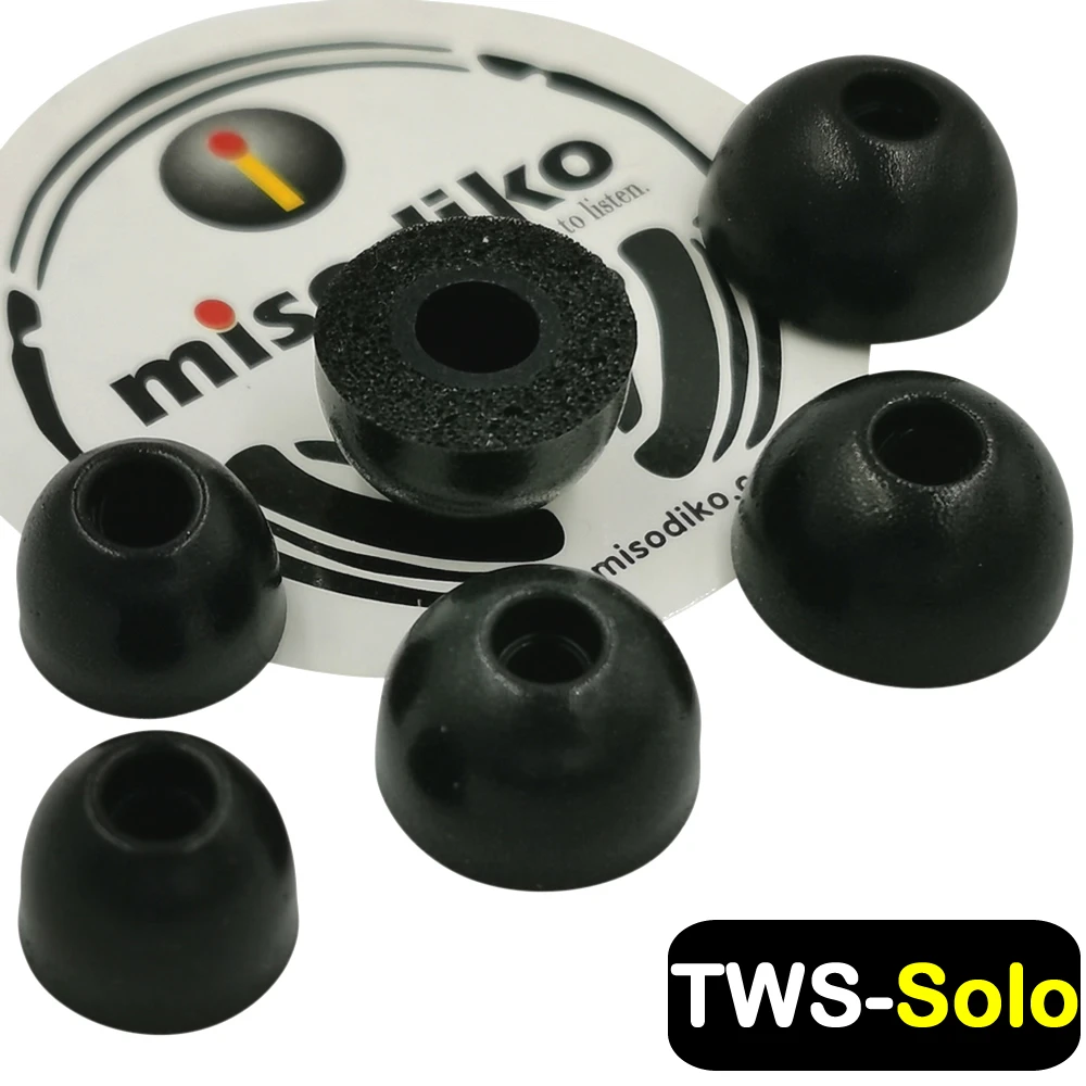 misodiko TWS-Solo Memory Foam Earbuds Tips- for Beats Powerbeats Pro Totally Wireless Earphones, Powerbeats 3/ 2/ 1, BeatsX
misodiko TWS-Solo Memory Foam Earbuds Tips- for Beats Powerbeats Pro Totally Wireless Earphones, Powerbeats 3/ 2/ 1, BeatsX