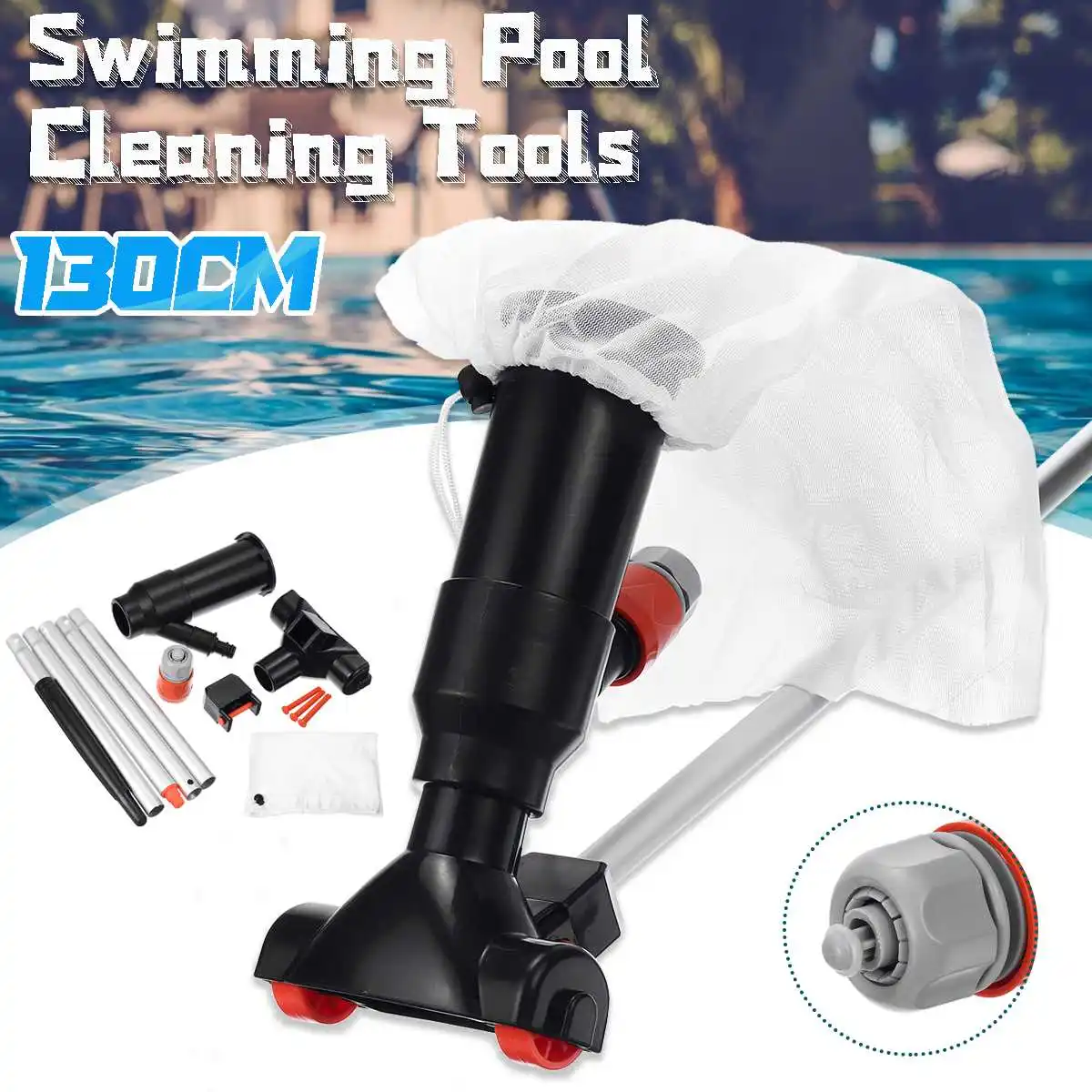 Всасывающая головка для бассейна, пруда, фонтана, пылесос, щетка, инструменты для очистки горячей пружины, многоразовый моющийся Очиститель...
Всасывающая головка для бассейна, пруда, фонтана, пылесос, щетка, инструменты для очистки горячей пружины, многоразовый моющийся Очиститель...