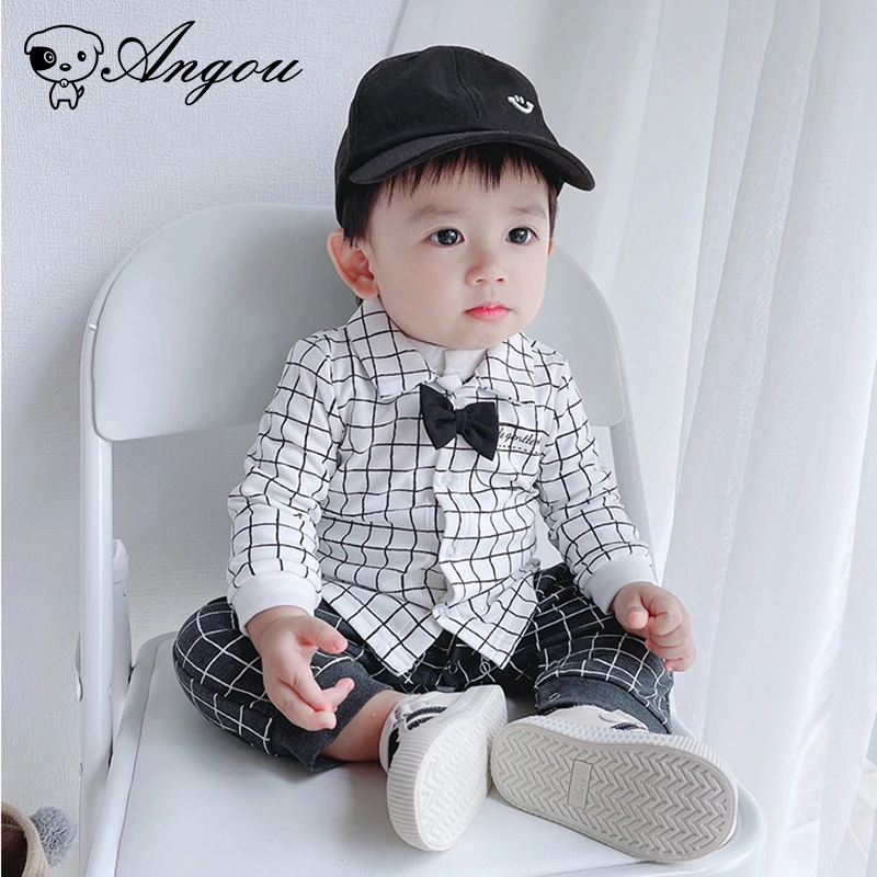 Детская одежда Angou, Осенние Комбинезоны для маленьких мальчиков, клетчатая рубашка для маленьких мальчиков, Оригинальная одежда
Детская одежда Angou, Осенние Комбинезоны для маленьких мальчиков, клетчатая рубашка для маленьких мальчиков, Оригинальная одежда