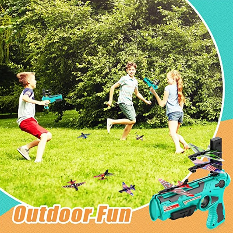 Airplane Launcher Bubble Catapult Plane Toy Catapult Gun Ejection Foam Airplane Shooting Game Toys Outdoor Sport Toys
Airplane Launcher Bubble Catapult Plane Toy Catapult Gun Ejection Foam Airplane Shooting Game Toys Outdoor Sport Toys