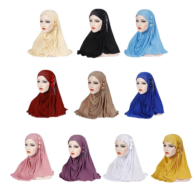 Flower Design Tassel Soft Muslim Full Cover Inner Women's Hijab Cap Islamic Underscarf Neck Head Hat Summer Sunscreen Cooling
Flower Design Tassel Soft Muslim Full Cover Inner Women's Hijab Cap Islamic Underscarf Neck Head Hat Summer Sunscreen Cooling