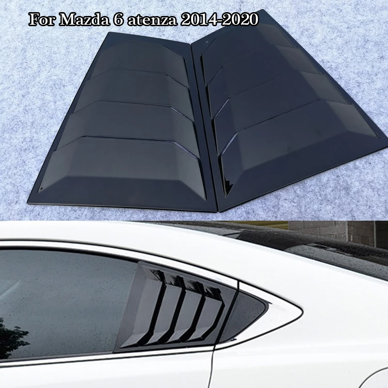 For mazda 6 atenza 2014 2020 Side Vent Deflector Scoop Louvers Shield Cover Car Side Rear Window Louver Shutter Cover Trim
For mazda 6 atenza 2014 2020 Side Vent Deflector Scoop Louvers Shield Cover Car Side Rear Window Louver Shutter Cover Trim