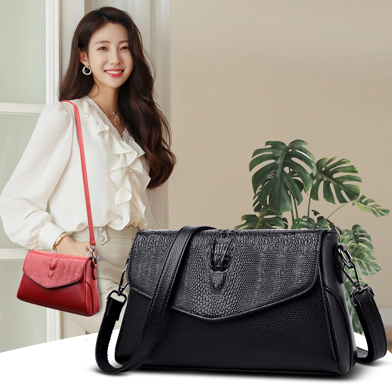 Crocodile Pattern Shoulder Bags for Women Quality Pu Leather Crossbody Bag Small Flap Hand Bags Brand Designer Messenger Bag Sac
Crocodile Pattern Shoulder Bags for Women Quality Pu Leather Crossbody Bag Small Flap Hand Bags Brand Designer Messenger Bag Sac