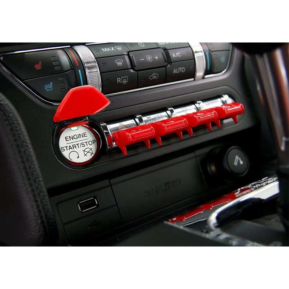 Accessories Button Switch Cover Center Console For Ford Mustang 2015 2106 2017 Parts Durable
Accessories Button Switch Cover Center Console For Ford Mustang 2015 2106 2017 Parts Durable