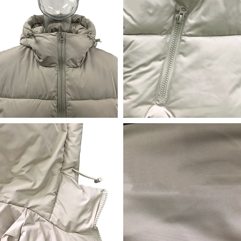 RR Casual Vests Women Fashion Simple Short Beige Pockets Hooded Cotton Coats Women Elegant Zipper Vests Female Ladies
RR Casual Vests Women Fashion Simple Short Beige Pockets Hooded Cotton Coats Women Elegant Zipper Vests Female Ladies