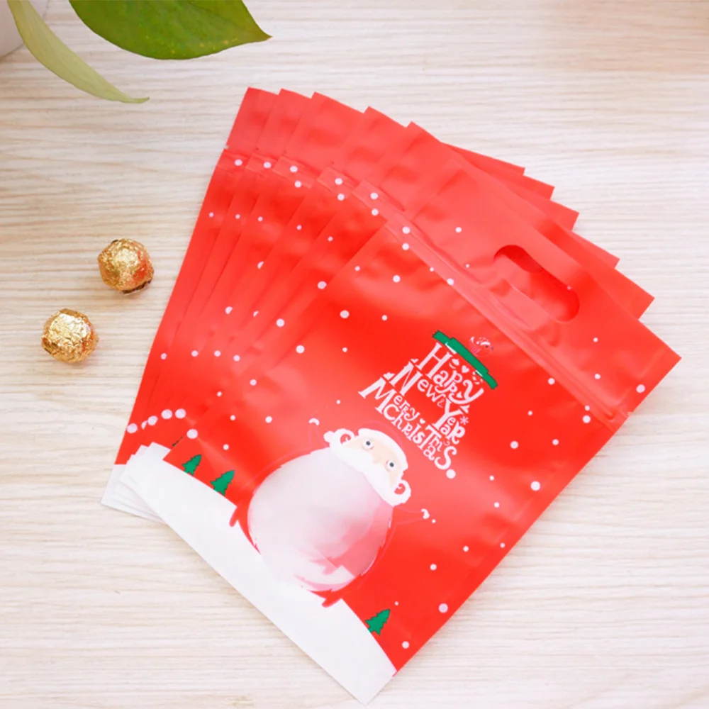 50PCS Take Out Bags Christmas Theme Takeaway Bags Bakery Bags Food Service Bags (Red)
50PCS Take Out Bags Christmas Theme Takeaway Bags Bakery Bags Food Service Bags (Red)