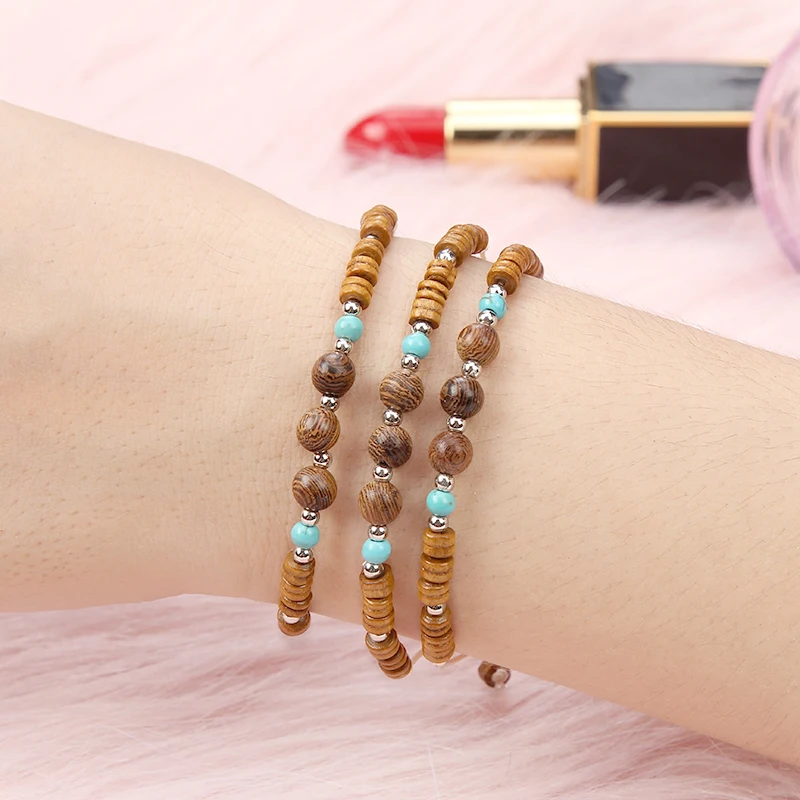 60pcs/lot Vintage Round Wood Bead Charms Braided Bracelet for Women Men Child Adjustable Rope Chain Anklet Jewelry
60pcs/lot Vintage Round Wood Bead Charms Braided Bracelet for Women Men Child Adjustable Rope Chain Anklet Jewelry