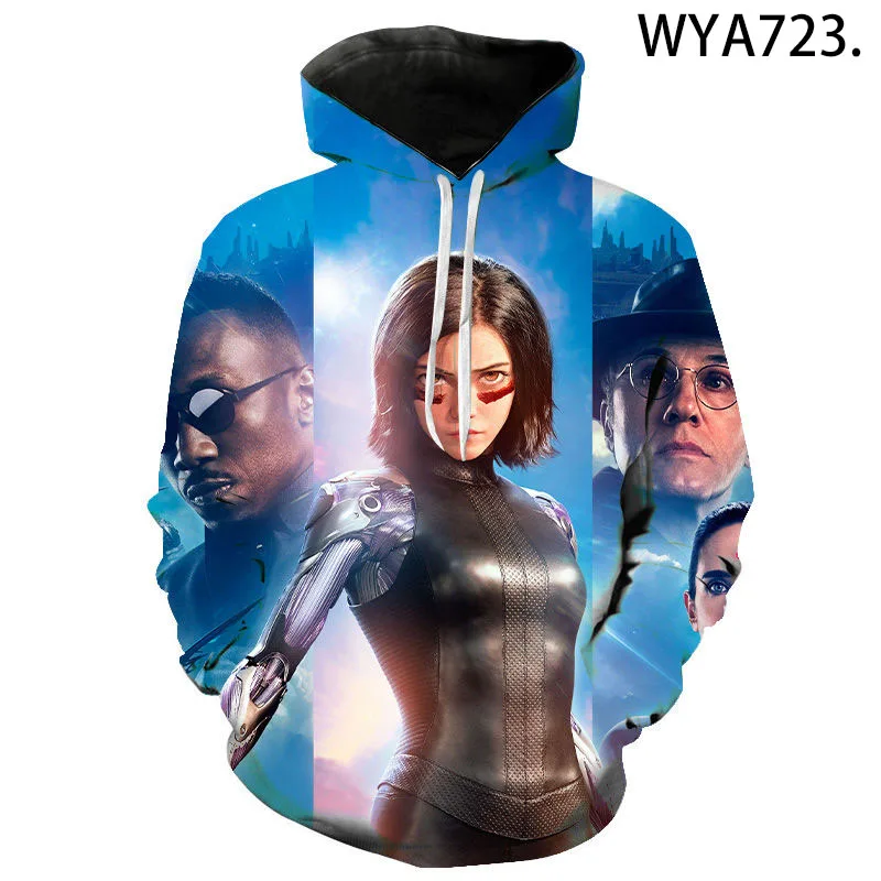 Fashion Casual Boy Girl Kids Alita Battle Angel Printed 3D Hoodies Streetwear Men Women Children Sweatshirts Long Sleeve Tops
Fashion Casual Boy Girl Kids Alita Battle Angel Printed 3D Hoodies Streetwear Men Women Children Sweatshirts Long Sleeve Tops