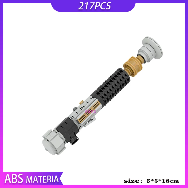 217pcs Star Series toys DIY Building Blocks Obi-Wan-Samurai sword Model Bricks Kids Educational Toys Gift for Birthday
217pcs Star Series toys DIY Building Blocks Obi-Wan-Samurai sword Model Bricks Kids Educational Toys Gift for Birthday