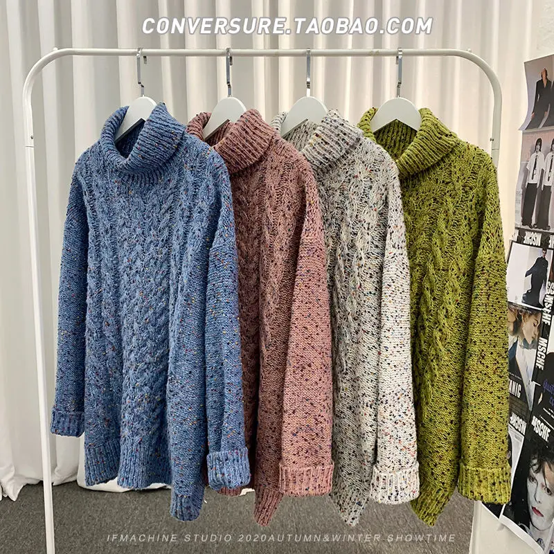 2020 Winter Men's Thickened Knitting Wool Turtleneck Clothes Cashmere Sweaters Clothes High-quality Pullover In Warm Coats M-2XL
2020 Winter Men's Thickened Knitting Wool Turtleneck Clothes Cashmere Sweaters Clothes High-quality Pullover In Warm Coats M-2XL