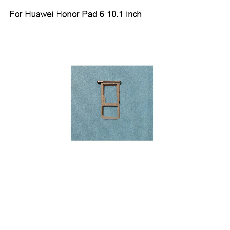 For Huawei Honor Pad 6 10.1 inch New Tested Sim Card Holder Tray Card Slot Tablet6 Sim Card Holder Replacement
For Huawei Honor Pad 6 10.1 inch New Tested Sim Card Holder Tray Card Slot Tablet6 Sim Card Holder Replacement