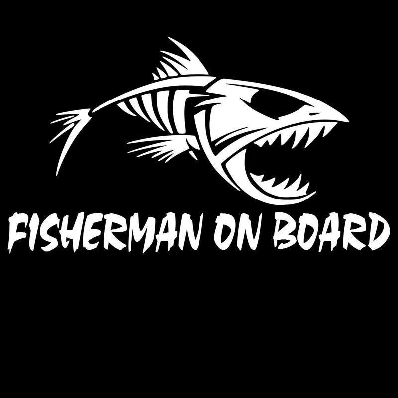 Fisherman on Board Skillet Fishing Car Sticker Automobiles Motorcycles Exterior Accessories Vinyl Decals, 20cm*11cm
Fisherman on Board Skillet Fishing Car Sticker Automobiles Motorcycles Exterior Accessories Vinyl Decals, 20cm*11cm