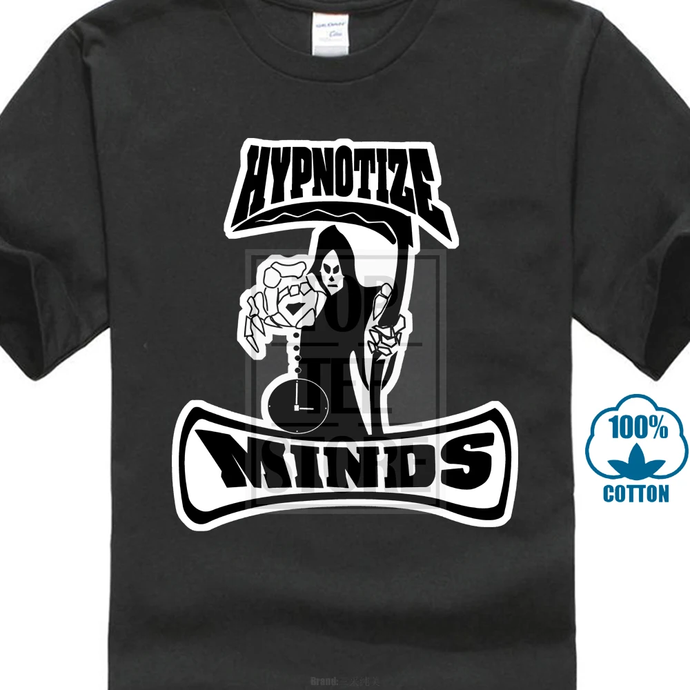 Hypnotize Minds Three Mafia Black T Shirt Tees Clothing Short Sleeve Discount 100 % Cotton Grey 
Hypnotize Minds Three Mafia Black T Shirt Tees Clothing Short Sleeve Discount 100 % Cotton Grey
