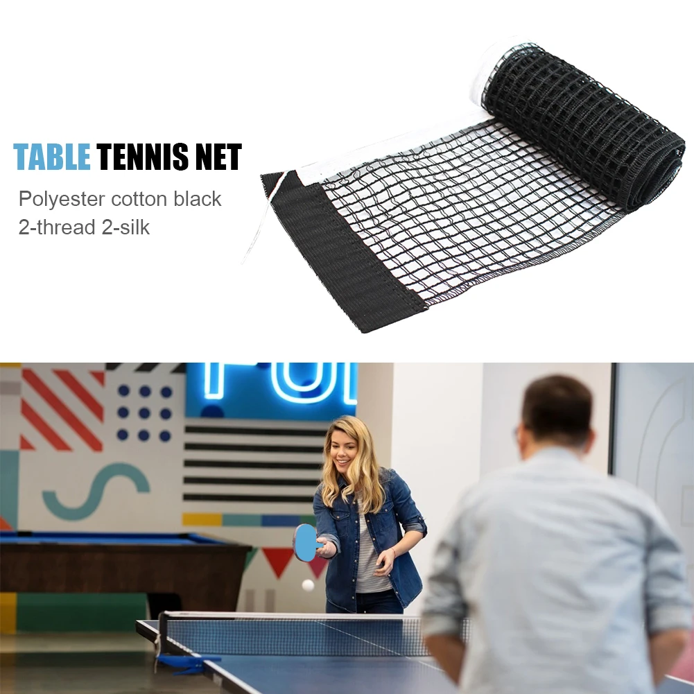 Portable Professional Standard Ping Pong Net Durable Indoor Outdoor Sports Table Tennis Square Nets Mesh Table Tennis Accessorie
Portable Professional Standard Ping Pong Net Durable Indoor Outdoor Sports Table Tennis Square Nets Mesh Table Tennis Accessorie
