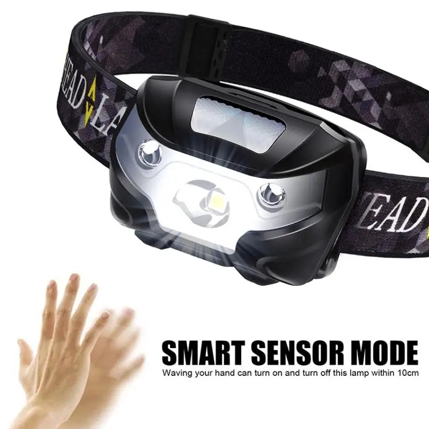 Smart sensor headlight USB rechargeable T6 strong light outdoor waterproof fishing lure light LED infrared mini headlight
Smart sensor headlight USB rechargeable T6 strong light outdoor waterproof fishing lure light LED infrared mini headlight