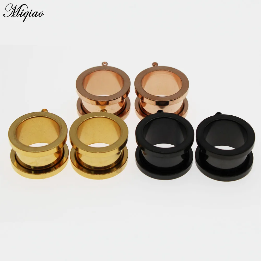 Miqiao 2pcs 316L Stainless Steel Ear Tunnels Plugs Piercing Jewelry Can Be Equipped with Pendant Ear Stretchers Expander 6-25mm
Miqiao 2pcs 316L Stainless Steel Ear Tunnels Plugs Piercing Jewelry Can Be Equipped with Pendant Ear Stretchers Expander 6-25mm