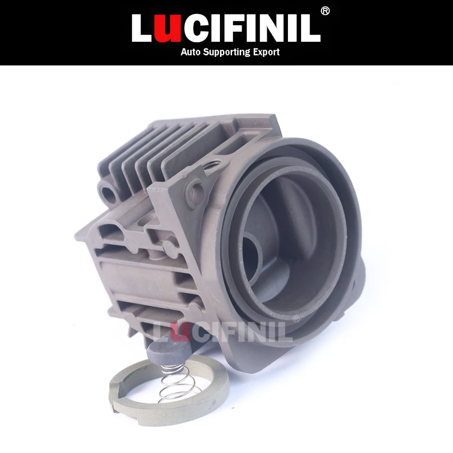 LuCIFINIL Cylinder O-Ring Head With Hole Sprinb Valve For VW Touareg Porsche Cayenne Jeep Grand Cherokee Air Pump
LuCIFINIL Cylinder O-Ring Head With Hole Sprinb Valve For VW Touareg Porsche Cayenne Jeep Grand Cherokee Air Pump