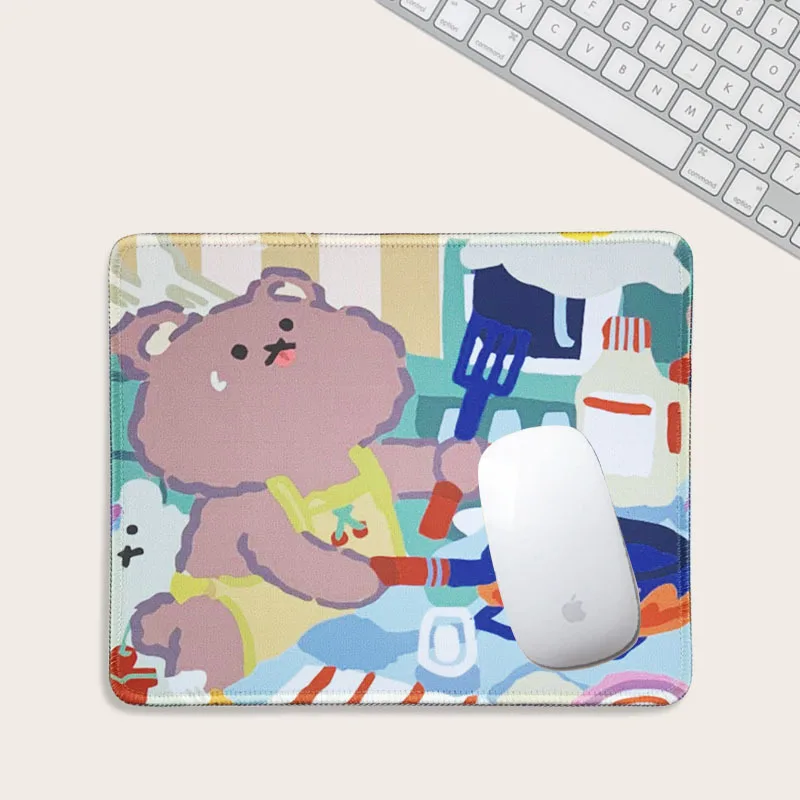 Creative laptop cartoon bear non-slip mouse pad computer desk pad writing desk book rubber mouse wrist pad 
Creative laptop cartoon bear non-slip mouse pad computer desk pad writing desk book rubber mouse wrist pad