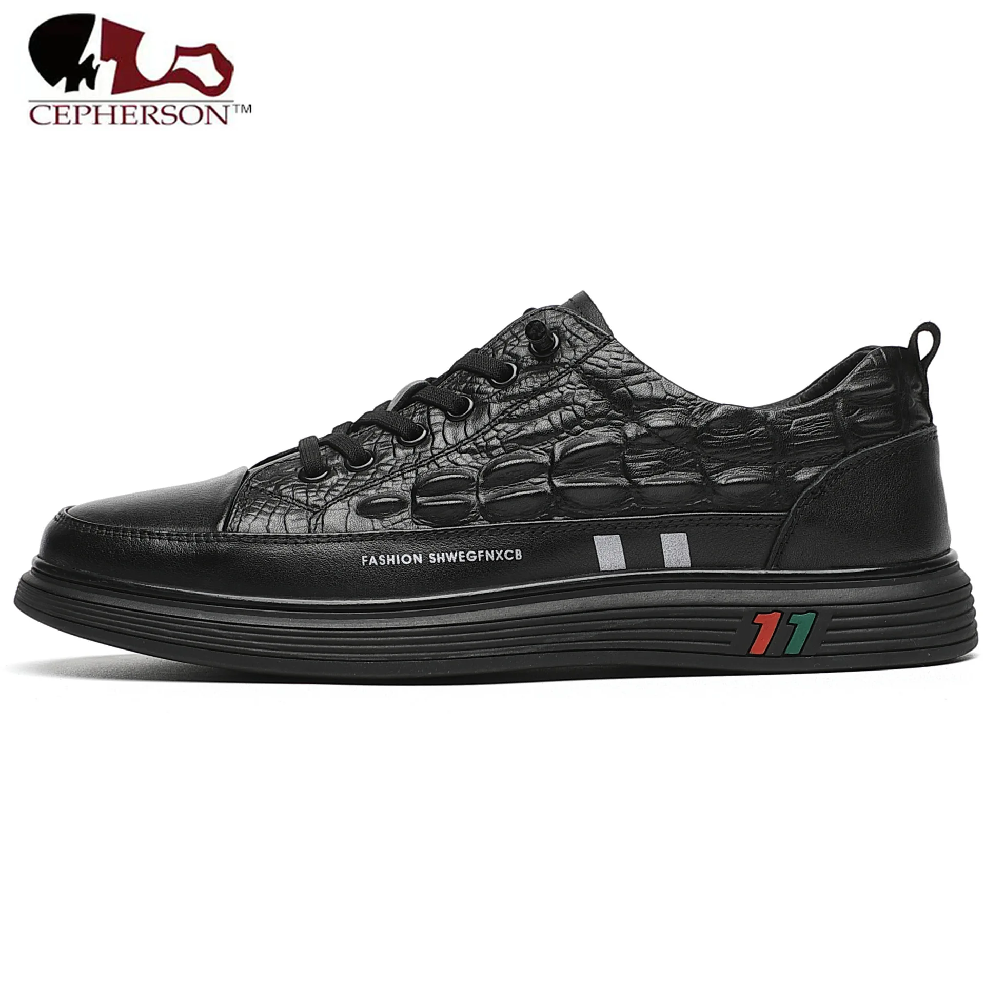 Men Shoes New Fashion Leisure Shoes Crocodile Pattern Men Fashion Board Shoes Sports Shoes Men Leisure Shoes Vulcanized Shoes
Men Shoes New Fashion Leisure Shoes Crocodile Pattern Men Fashion Board Shoes Sports Shoes Men Leisure Shoes Vulcanized Shoes