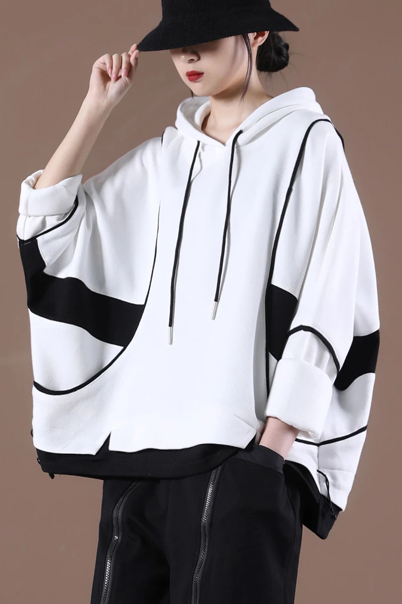 IEQJ 2021 new spring and autumn fashion women clothes hoodies pullover pocket loose big size sweatshirt female top WP82000XL 
IEQJ 2021 new spring and autumn fashion women clothes hoodies pullover pocket loose big size sweatshirt female top WP82000XL