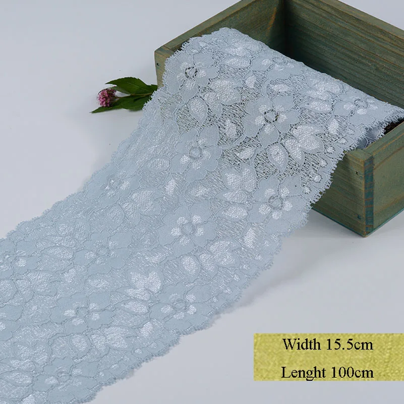 Lace Trim Ribbon Fabric For Sewing Clothes Wedding Party Decoration DIY Accessories 100x15.5cm
Lace Trim Ribbon Fabric For Sewing Clothes Wedding Party Decoration DIY Accessories 100x15.5cm
